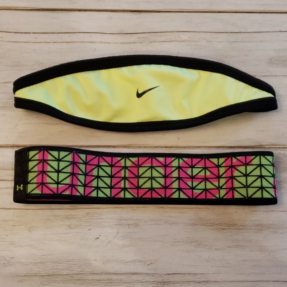 Nike & Under Armour headbands NWOT